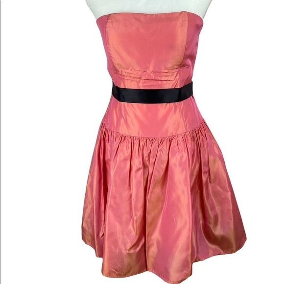 - Jessica McClintock for Gunne Sax Strapless Dress - Picture 1 of 8